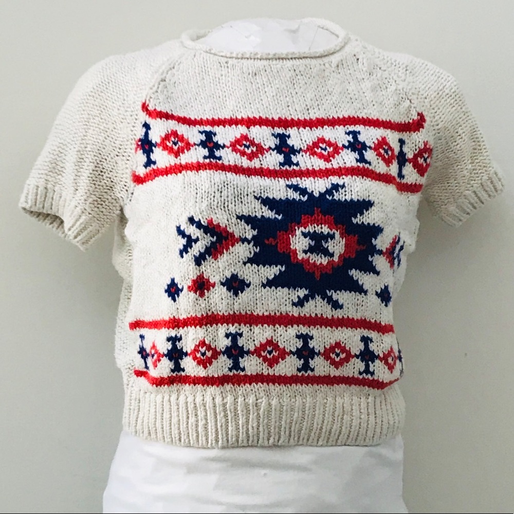 Forever21 soft mosaic top